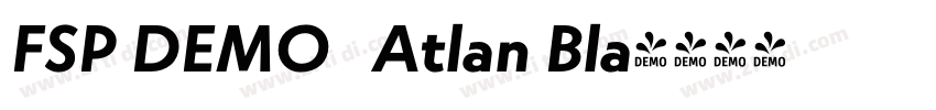 FSP DEMO   Atlan Bla字体转换